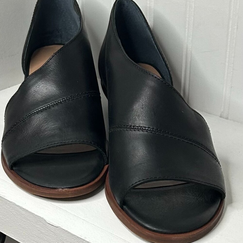 Lucky Brand Womens Serkie D'Orsay Size 11 in Black - Picture 3 of 6
